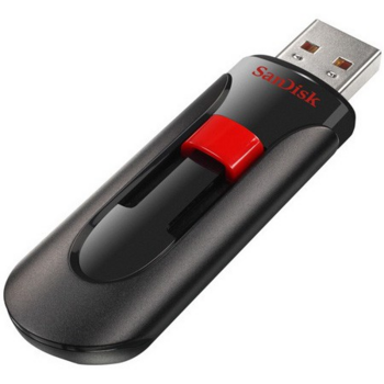 носитель информации SanDisk USB Drive 128Gb Cruzer Glide SDCZ60-128G-B35 {USB2.0, Black}