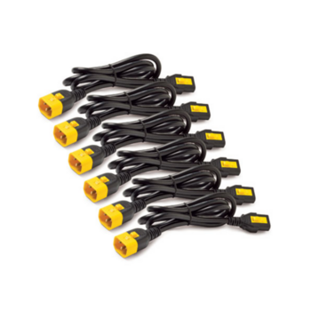 Кабель силовой Power Cord Kit (6 ps), Locking, IEC 320 C13 to IEC 320 C14, 10A, 208/230V, 1,8m (repl. AP8706S)