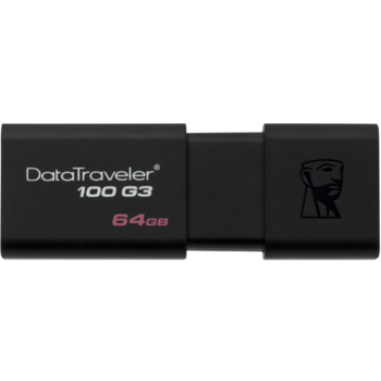 Носитель информации Kingston USB Drive 64Gb DT100G3/64Gb {USB3.0}