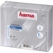 Коробка Hama на 1CD/DVD H-44748 Jewel (упак.:5шт)