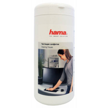 Салфетки Hama R1084185 для пластика 100шт влажных