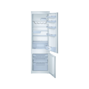 Встраиваемый холодильник BOSCH Размеры (ВхШхГ): 177,2х54,1х54,5 см, объём 282 (219+ 63) л, морозильная камера снизу