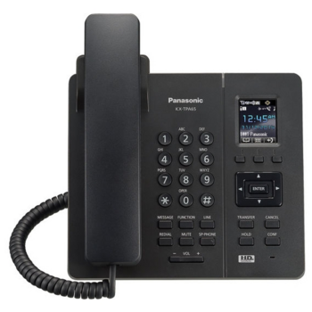 Телефон SIP Panasonic KX-TPA65RUB черный