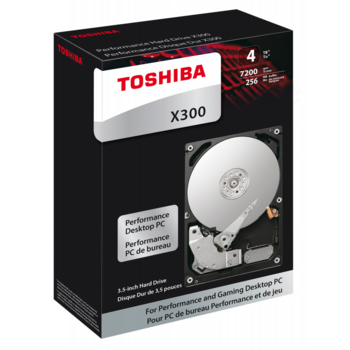 Жесткий диск Toshiba SATA-III 4Tb HDWE140EZSTA Desktop X300 (7200rpm) 128Mb 3.5" Rtl