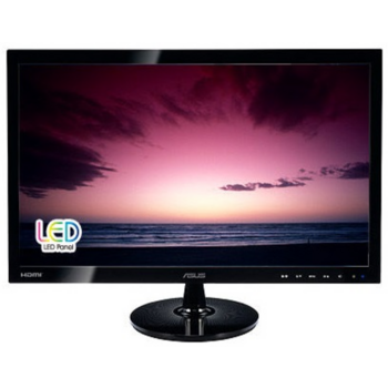 ASUS LCD 24" VS248HR черный {TN+film LED 1920x1080 1мс 75Hz 170/160 250cd 16:9 DVI HDMI D-Sub}