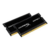 Модуль памяти Kingston SODIMM 8GB 1866MHz DDR3L CL11 (Kit of 2) 1.35V HyperX Impact Black HX318LS11IBK2/8