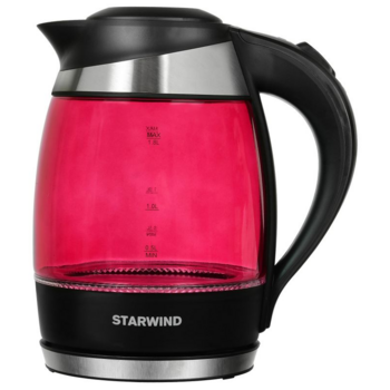 Чайник электрический Starwind SKG2214 1.8л. 2200Вт новый (корпус: стекло)