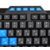 Клавиатура Оклик 750G FROST WAR черный/черный USB Multimedia for gamer
