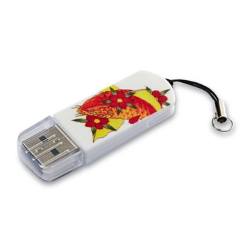носитель информации Verbatim USB Drive 32Gb Mini Tattoo Edition Fish 49897 {USB2.0}