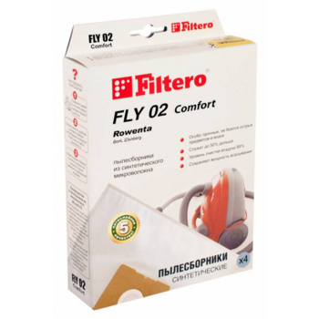 Пылесборники Filtero FLY 02 Comfort пятислойные (4пылесбор.)