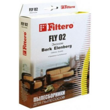 Пылесборники Filtero FLY 02 Эконом бумажные (4пылесбор.)