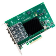 Сетевая карта Intel® Ethernet Converged Network Adapter X710-DA4, Quad SFP+ Ports, 10 GBit/s, PCI-E x8 (v3), VMDq, PCI-SIG* SR-IOV Capable, iSCSI, FCoE, NFS