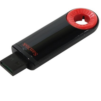 носитель информации SanDisk USB Drive 64Gb Cruzer Dial SDCZ57-064G-B35 {USB2.0, Black}