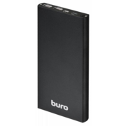 Мобильный аккумулятор Buro RA-12000-AL-BK 12000mAh 2.1A 2xUSB черный