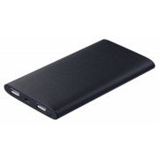 Мобильный аккумулятор Hama Premium Alu 8000mAh 2.1A 2xUSB черный (00173735)