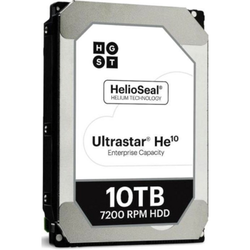 Жесткий диск WD Original SATA-III 10Tb 0F27454 HUH721010ALE604 Server Ultrastar DC HC510 (7200rpm) 256Mb 3.5"