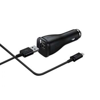Автомобильное зар./устр. Samsung EP-LN915CBEGRU 2A универсальное кабель USB Type C черный
