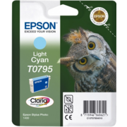 Расходные материалы EPSON C13T07954010 T0795 светло-голубой повышенной емкости для P50/PX660/PX820/PX830 (cons ink)