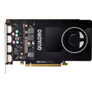 Видеокарта VGA PNY NVIDIA Quadro P2000, 5 GB GDDR5/160-bit, PCI Express 3.0 x16, DP 1.4x4, 75 W, 1-slot cooler, rtl