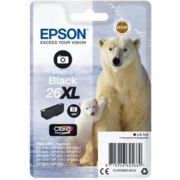 EPSON C13T26314010/4012 Картридж 26XL для Epson Expression Premium XP-600/605/700 черный фото (cons ink)