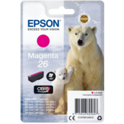 EPSON C13T26134010/4012 26 MA Epson картридж к Expression Premium XP-600, 605, 700, 800 (пурпурный) (cons ink)