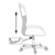 Кресло Бюрократ CH-1399 серый Or-17 искусст.кожа/сетка крестовина металл