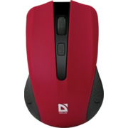 Мышь Defender Accura MM-935 красный оптическая (1600dpi) беспроводная USB для ноутбука (3but)