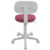 Кресло детское Бюрократ CH-W201NX розовый 26-31 (пластик белый)