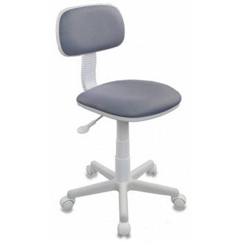 Кресло детское Бюрократ CH-W201NX серый 15-48 (пластик белый)