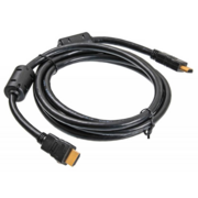 Кабель аудио-видео Buro HDMI 1.4 HDMI (m)/HDMI (m) 1.8м. феррит.кольца черный (HDMI-19M/19M-1.8M-MG)