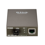 Сетевое оборудование D-Link DMC-F20SC-BXD/A1A WDM медиаконвертер с 1 портом 10/100Base-TX и 1 портом 100Base-FX с разъемом SC (ТХ: 1550 нм; RX: 1310 нм ) для одномодового оптического кабеля (до 20 км)