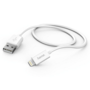 Кабель Hama H-173863 USB-Lightning белый 1м для Apple iPhone для Apple iPad (00173863)