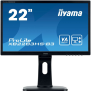 Монитор Iiyama 21.5" ProLite XB2283HS-B3 черный VA LED 4ms 16:9 HDMI M/M матовая HAS Pivot 250cd 178гр/178гр 1920x1080 D-Sub DisplayPort FHD 4.8кг