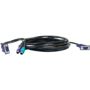 Кабель Кабель/ DKVM-CB3 KVM Cable with VGA and 2xPS/2 connectors for DKVM-4K, 3m
