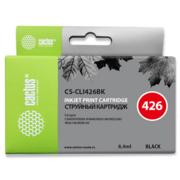 Картридж струйный Cactus CS-CLI426BK CLI-426BK черный (8.4мл) для Canon Pixma MG5140/5240/6140/8140/MX884