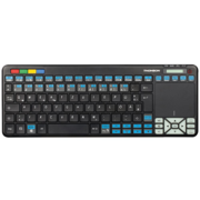 Клавиатура Thomson ROC3506 Samsung черный USB беспроводная slim Multimedia Touch LED