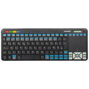 Клавиатура Thomson ROC3506 LG механическая черный USB slim Multimedia Touch LED