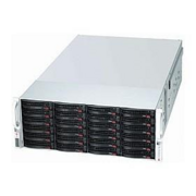 Корпус EOL 4U, Storage JBOD Chassi 44x (24 front + 20 rear) 3.5" hot-swap SAS/SATA drive bays supporting SAS3/2 or SATA3 HDDs with 12Gbps throughput, Redundant 1280W Platinum Level (1+1) power supplies with PMBus, 7x 8cm (middle) hot-swap redundant coolin