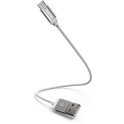 Кабель Hama USB Type-C-USB 2.0 белый 0.2м для Универсальный для универсальный (00178284)