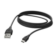 Кабель Hama 00173788 USB (m)-micro USB (m) 3м черный
