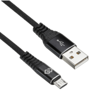 Кабель Digma USB A(m) micro USB B (m) 3м черный