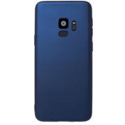 Чехол (клип-кейс) Deppa для Samsung Galaxy S9 Case Silk синий (89002)