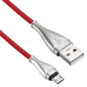 Кабель Digma USB (m)-micro USB (m) 2м красный