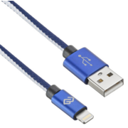 Кабель Digma USB (m)-Lightning (m) 2м синий
