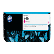 HP P2V78A Картридж HP 746 струйный пурпурный {HP DesignJet Z6/Z9+ series, (300 мл)}