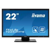 Монитор Iiyama 21.5" ProLite T2253MTS-B1 черный TN LED 2ms 16:9 DVI HDMI M/M матовая 1000:1 250cd 170гр/160гр 1920x1080 D-Sub FHD USB Touch 5.6кг