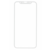 Защитное стекло для экрана Redline белый для Apple iPhone X/XS 3D 1шт. (УТ000012289)