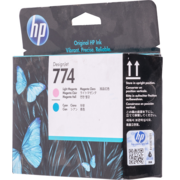 Печатающая головка HP 774 для HP DesignJet Z6810, светло-пурпурная и светло-голубая. Срок годности Апрель 2021 !!
