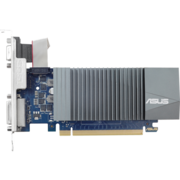 Видеокарта Asus PCI-E nVidia GeForce GT710 (2Gb/64bit/DDR5 954/5012/VGA/DVI/HDMI/Ret) (GT710-SL-2GD5)