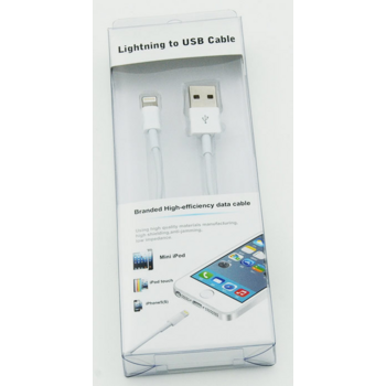 Кабель USB A(m) Lightning (m) 1м белый